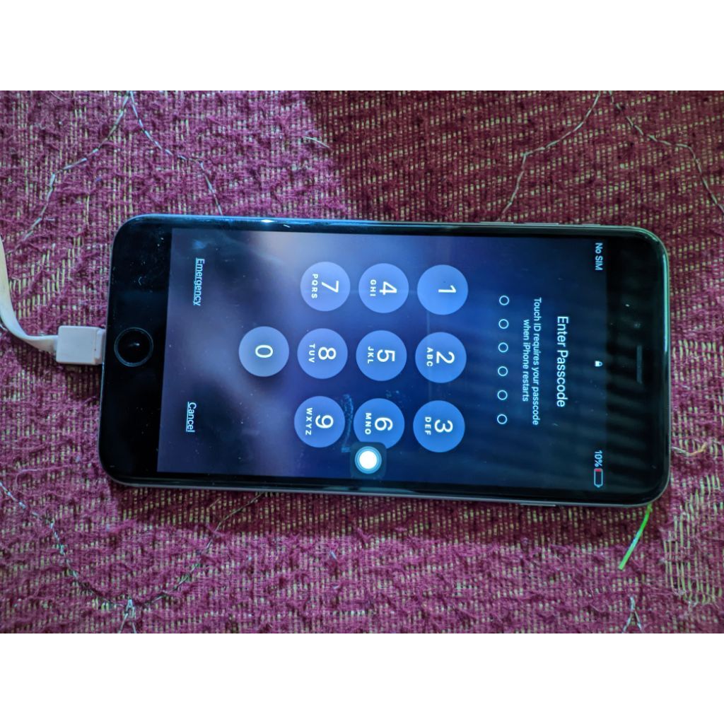 hp iphone 6 plus Kondisi mesin hidup minus lupa PIN