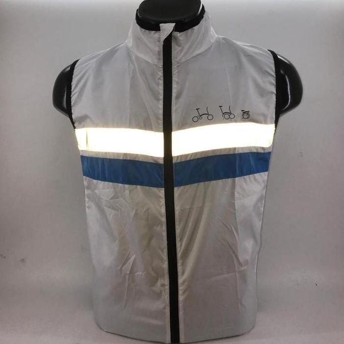 Rompi Sepeda Lipat Brompton | Brompton Vest (White)