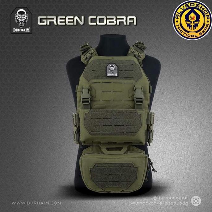 Rompi Tactical Bodyvest Green Cobra Orinal DURHAIM Alvershop_TG