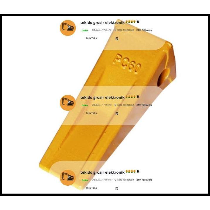 TERMURAH KUKU BUCKET PC75 PC 75 KOMATSU !!!!!!