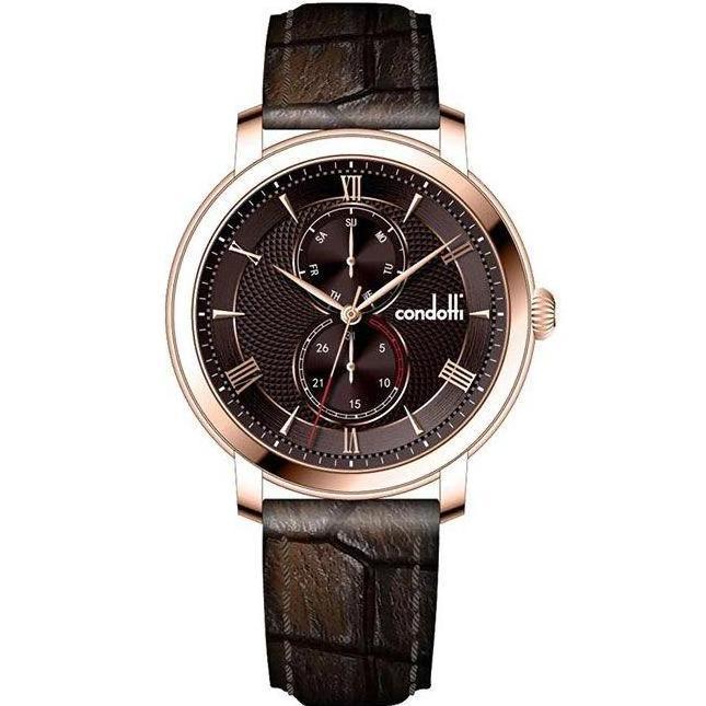 Jam Tangan Pria Condotti Sollecito Cn1091-Rg05-L05