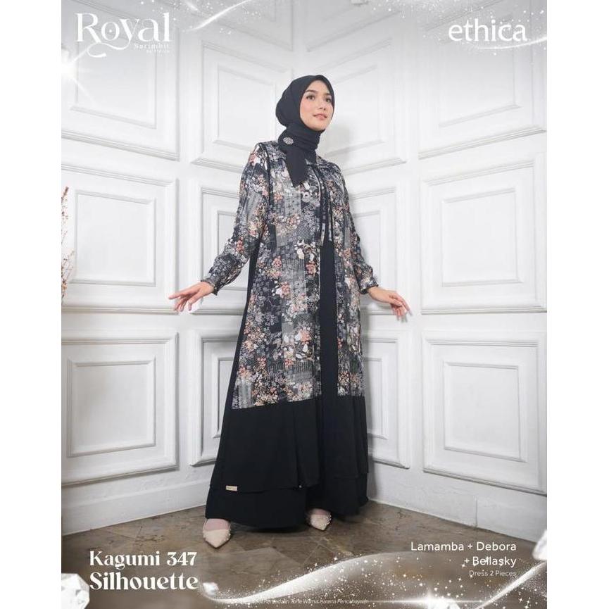 Jual, Sarimbit Ethica 2026 Royal 65 Silhouette / Sarimbit Ethica Terbaru 2026 /  Kagumi 347 / Kagumi