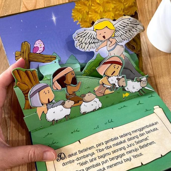 Tokomasedi_ - Buku Anak Kristiani Pop-Up Cerita Alkitab - Ada Banyak Judul (Bhs Indonesia)