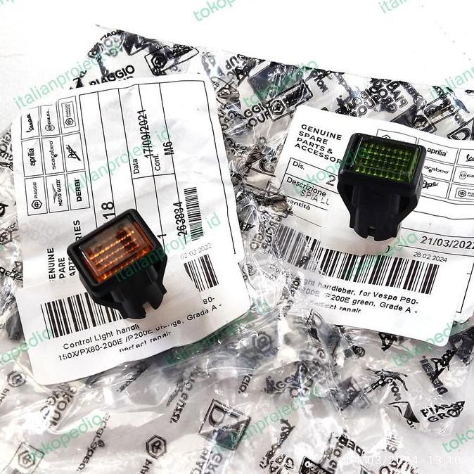 '' INDIKATOR STANG BATOK PIAGGIO TRIOM VESPA PX MK1 PS PE200 ''