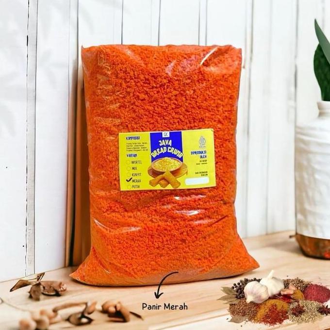 Tepung Panir Merah 1 Kg by Duos Breadcrumb