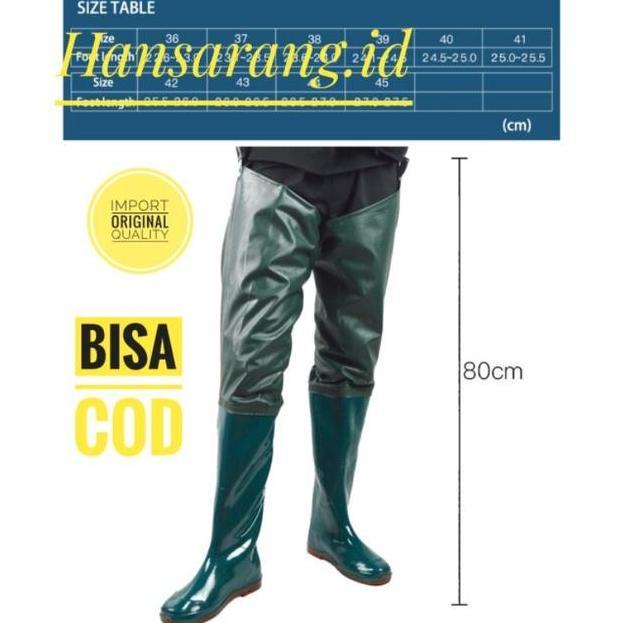 Sepatu Boot Karet Sawah Ladang Kolam Panjang 80 Cm