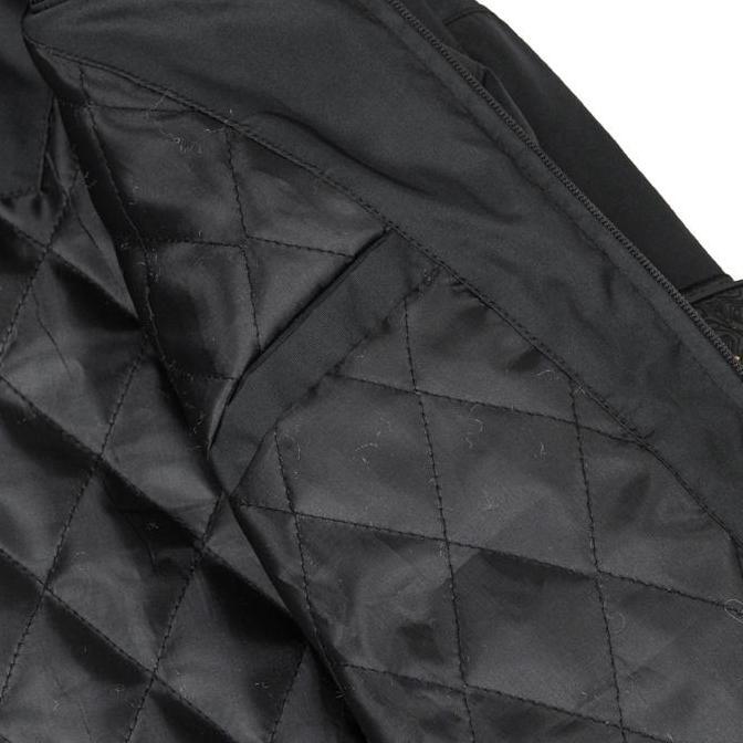 DISKON HOOLIGANS JACKET BOMBER HUGO BLACK  JAKET HITAM CASUAL PRIA ZIPPER TEBAL