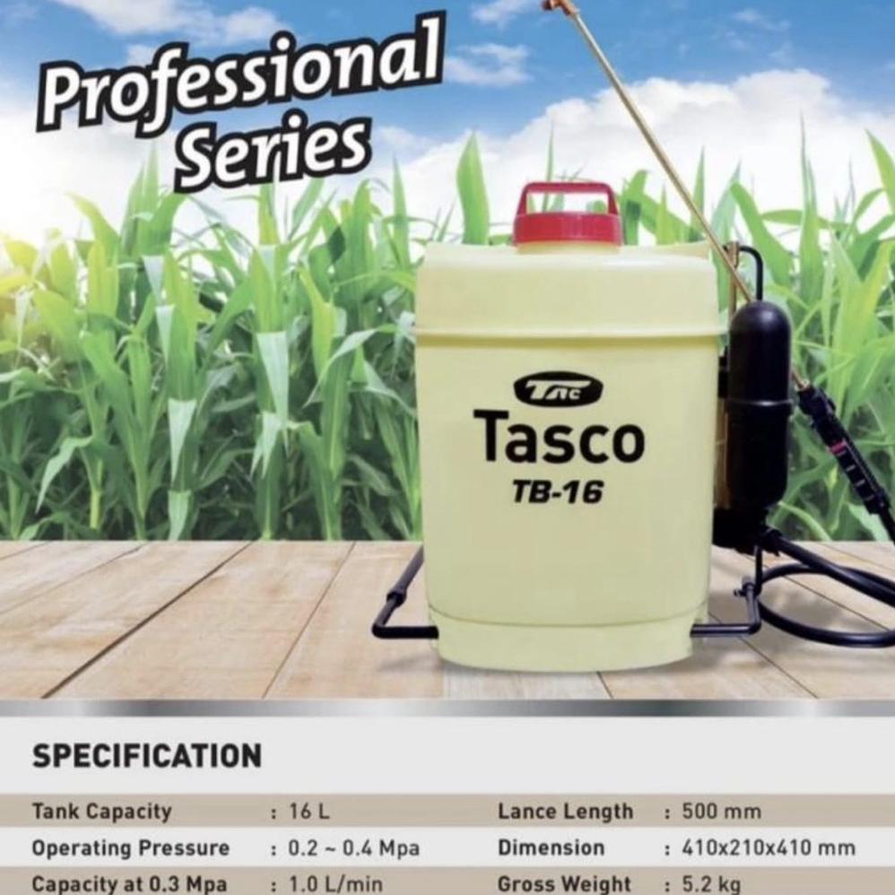 Tasco TB16 16liter model malaysia / sprayer manual tasco tb16 / SNI TKDN