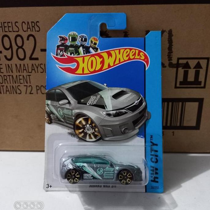 Hot Wheels Subaru WRX STI TH Reg Team HW