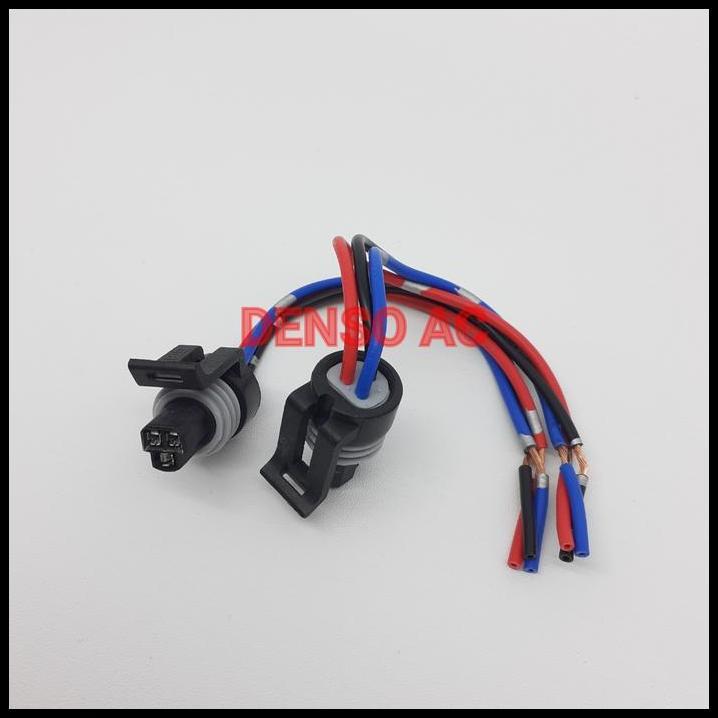TERLARIS SOCKET SOKET CONNECTOR CONECTOR KONEKTOR LOW PRESSURE SWITCH SENSOR ( LPS ) AC MOBIL UNTUK 