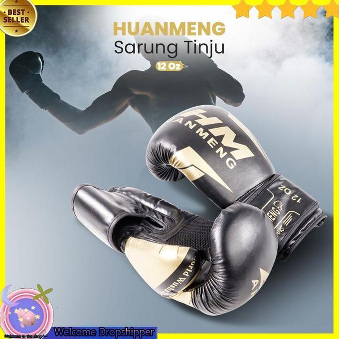 RULVOM HUANMENG Sarung Tinju MMA UFC Boxing Muay Thai Glove