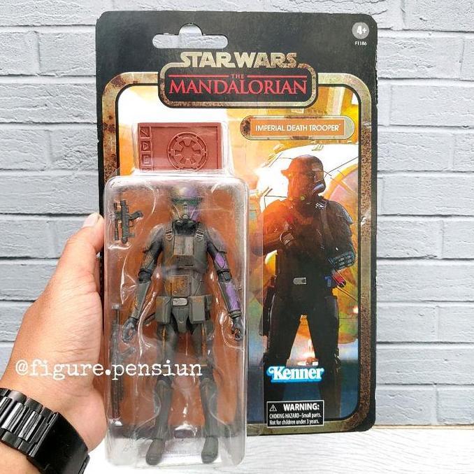 STAR WARS THE BLACK SERIES IMPERIAL DEATH TROOPER THE MANDALORIAN STARWARS HASBRO ACTION FIGURE KENN