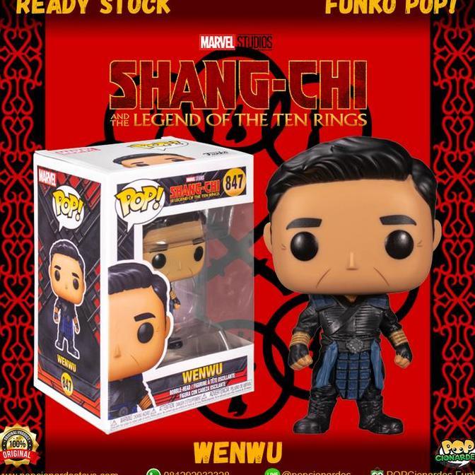 Funko POP Marvel - Shang-Chi - Wenwu #847