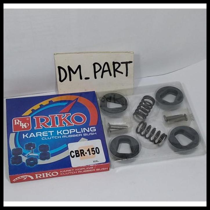 DISKON KARET DUMPER PERDAM RUMAH KOPLING CBR 150 ASLI ORI RIKO 
