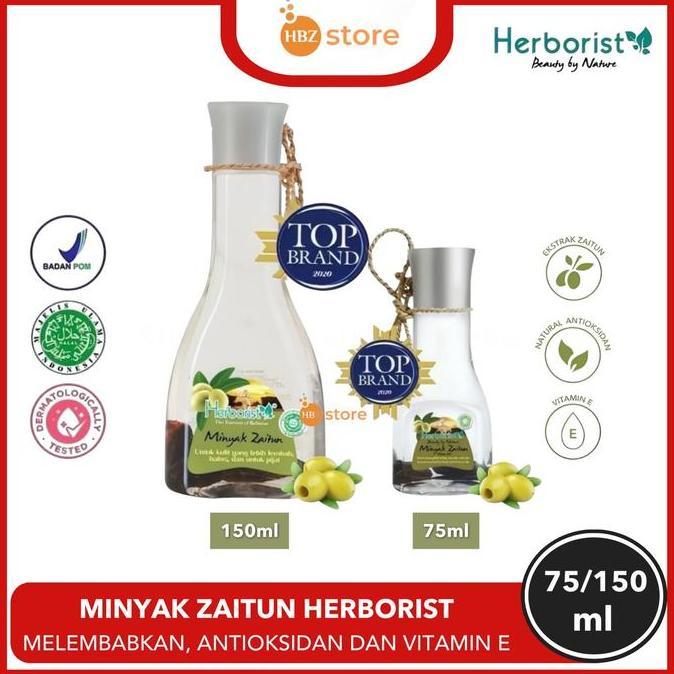 Herborist Minyak Zaitun 150ml/75ml - Minyak Zaitun Herborist Best