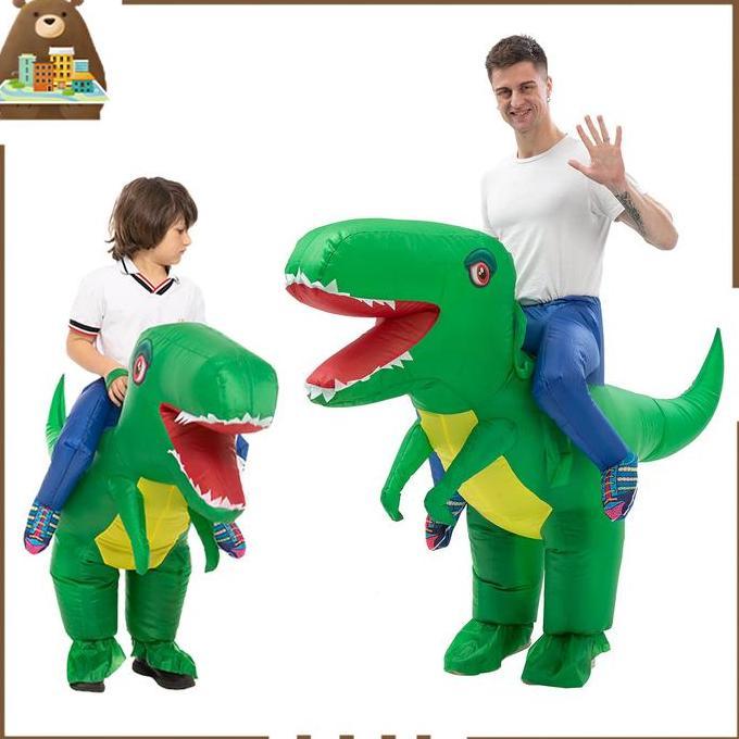 Kostum Baju Badut Kostom Dino Kostum Dinosaurus Dewasa Anak Bayi Inflatable Costume Baby Children Ki