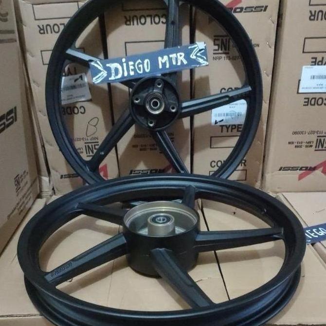 Velg Kharisma - Supra X 125 Lama Depan Belakang ban tubles cocok/velg racing vrossi bn23 Original