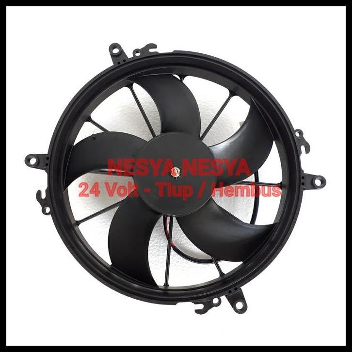 GRATIS ONGKIR KIPAS MOTOR EXTRA FAN KONDENSOR AC MOBIL THERMOKING 24V 24 VOLT TIUP