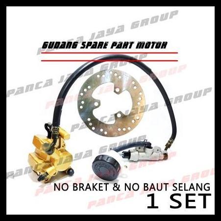 TERBARU CAKRAM KALIPER PIRINGAN BELAKANG SET SHOGUN 125 NEW SP FL NR RR ROBOT