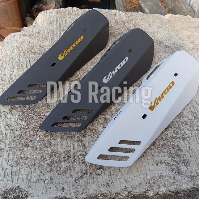 Cover Tutup Tameng Knalpot Vario Model Embos All Honda Vario Bahan Besi Pnp Vario 125 150/Vario 160/