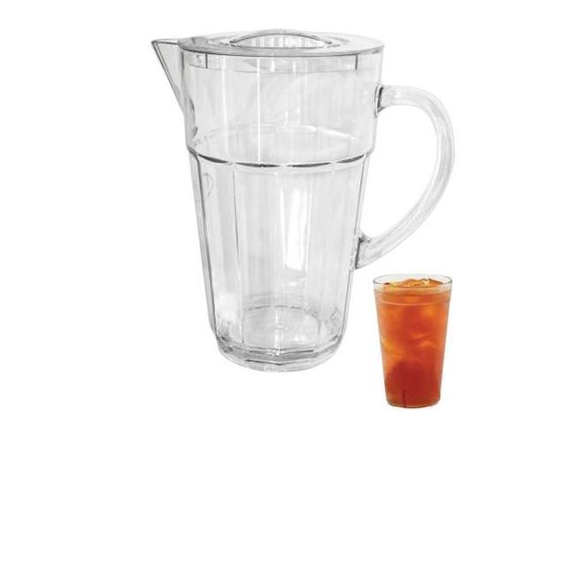 Ong Houseware Teko Pitcher Profile 1.8L Crystal Acrylic Water Jug Onyx A3006C