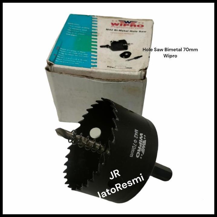 DISKON HOLE SAW BIMETAL 70MM WIPRO HOLE CUTTER HOLE SAW 70MM 