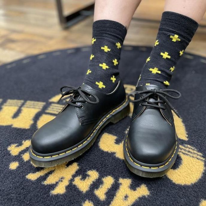 Sepatu Dr. Martens 1461 Black Nappa