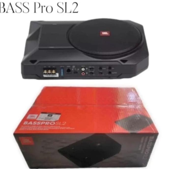 JBL Basspro SL2 - Subwoofer Aktif Slim Kolong jok JBL 8 inch - Bass Pro SL JBL Terlaris