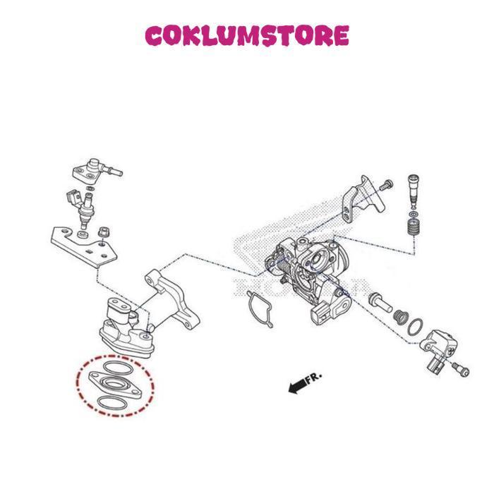 Insulator Inlet Pipe Bonit Honda Adv 150 Pcx 150 Vario 150