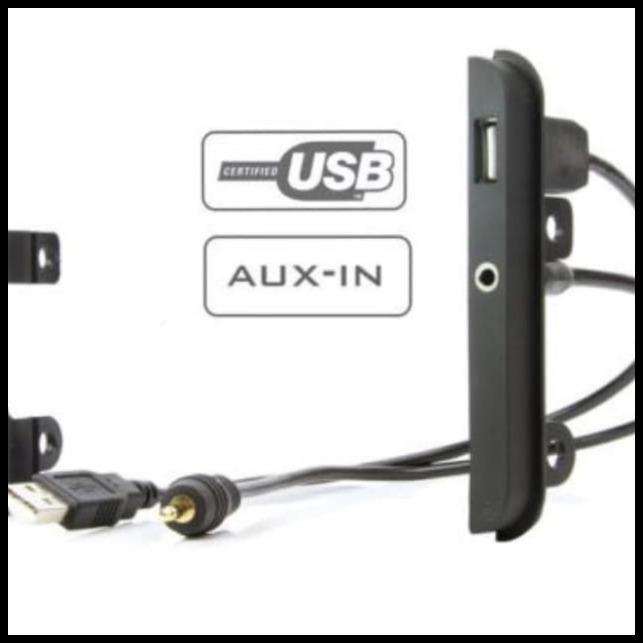 TERBARU FRAME EAR 7 INCH TOYOTA KABEL USB + AUX PANEL HEAD UNIT