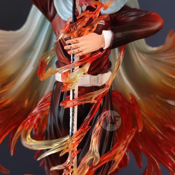 Statue Action Figure Demon Slayer Rengoku Kyojuro Standing Neijuan Studio Design Recast