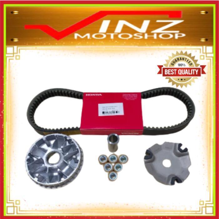 Paket Cvt Komplit Lengkap Full Set Motor Beat Pop Street Esp Original Dan Terpercaya