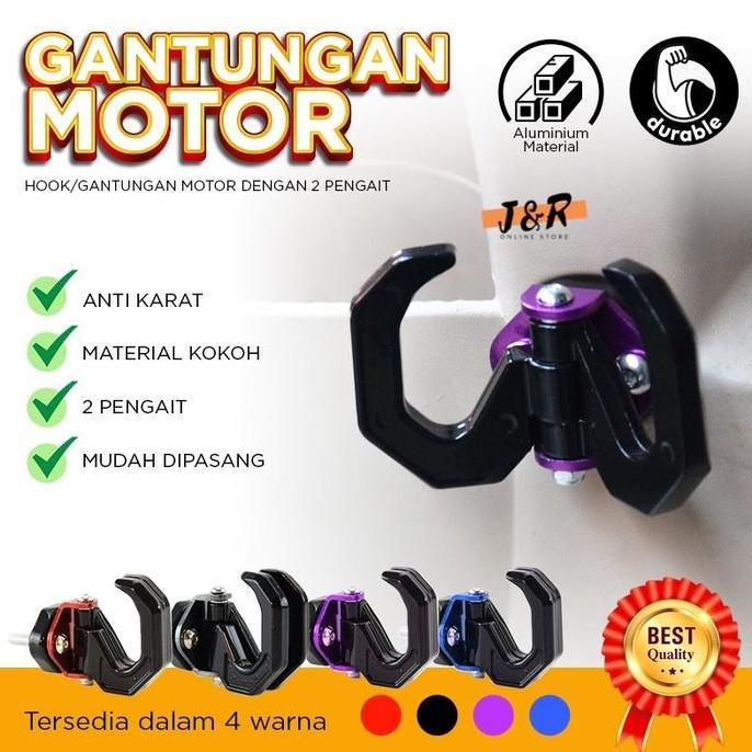 Gantungan Barang Motor Import 02 NMax Beat Vario Dll Accessories Baut