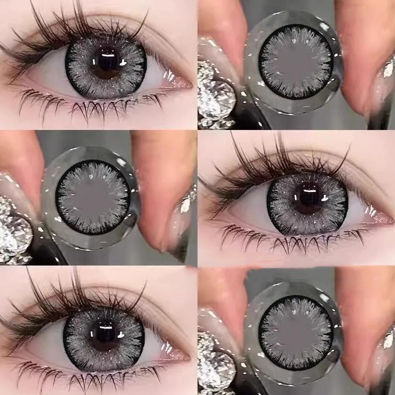 TERMURAH` COD1 PASANG LENSA KONTAK WARNA DIAMETER 14.5 MM SOFTLENS DUBAI SOFTLENS SOFLEN MATA SOFLEN