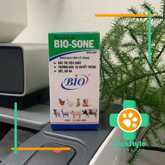 Bio-sone obat flu hewan anjing kucing injeksi