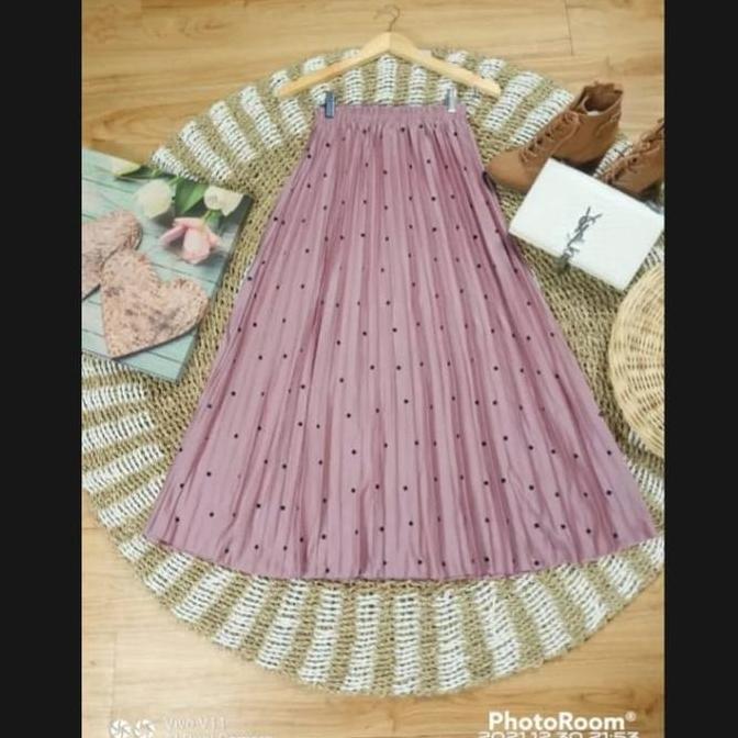 FREE ONGKIR RN-ROK PLISKET PREMIUM MOTIF KOTAK/ ROK PLISKET MAYUNG/ ROK PLISKET MUSLIM/ MAXY SKRIT B
