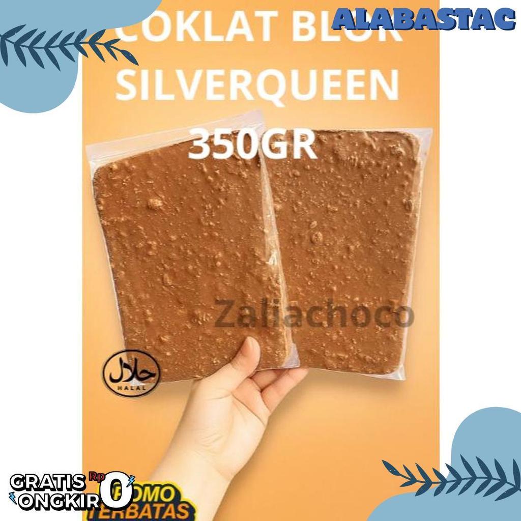 Coklat Blok Silverqueen 350Gram Cokelat Kiloan Mix Delfi