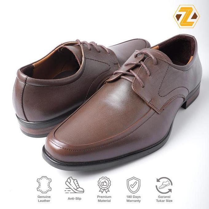 ZEGER Sepatu Kulit Formal Pria - Magni 502