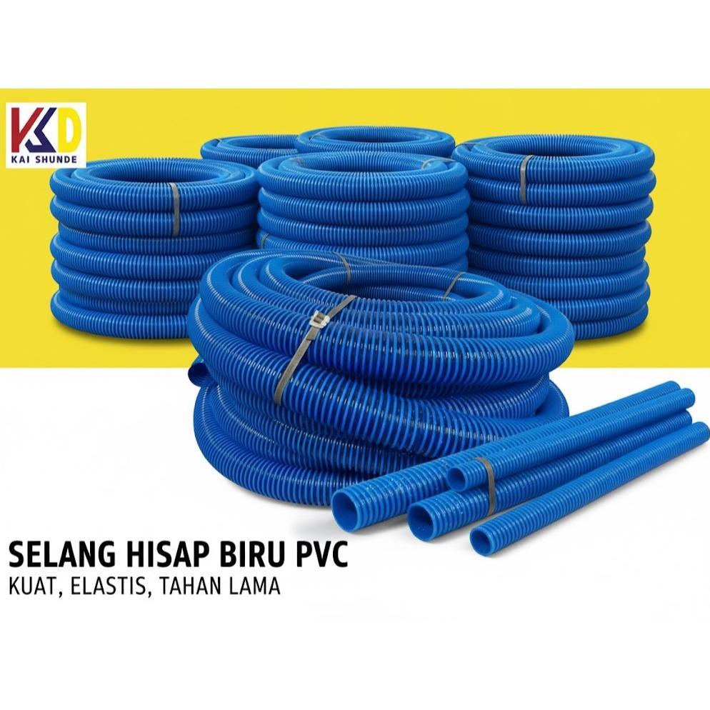 Promo Cod Ya Kak Selang Spiral 1 Inch Selang Sedot Irigasi Pompa Air Diesel Sawah Tambang Industri (