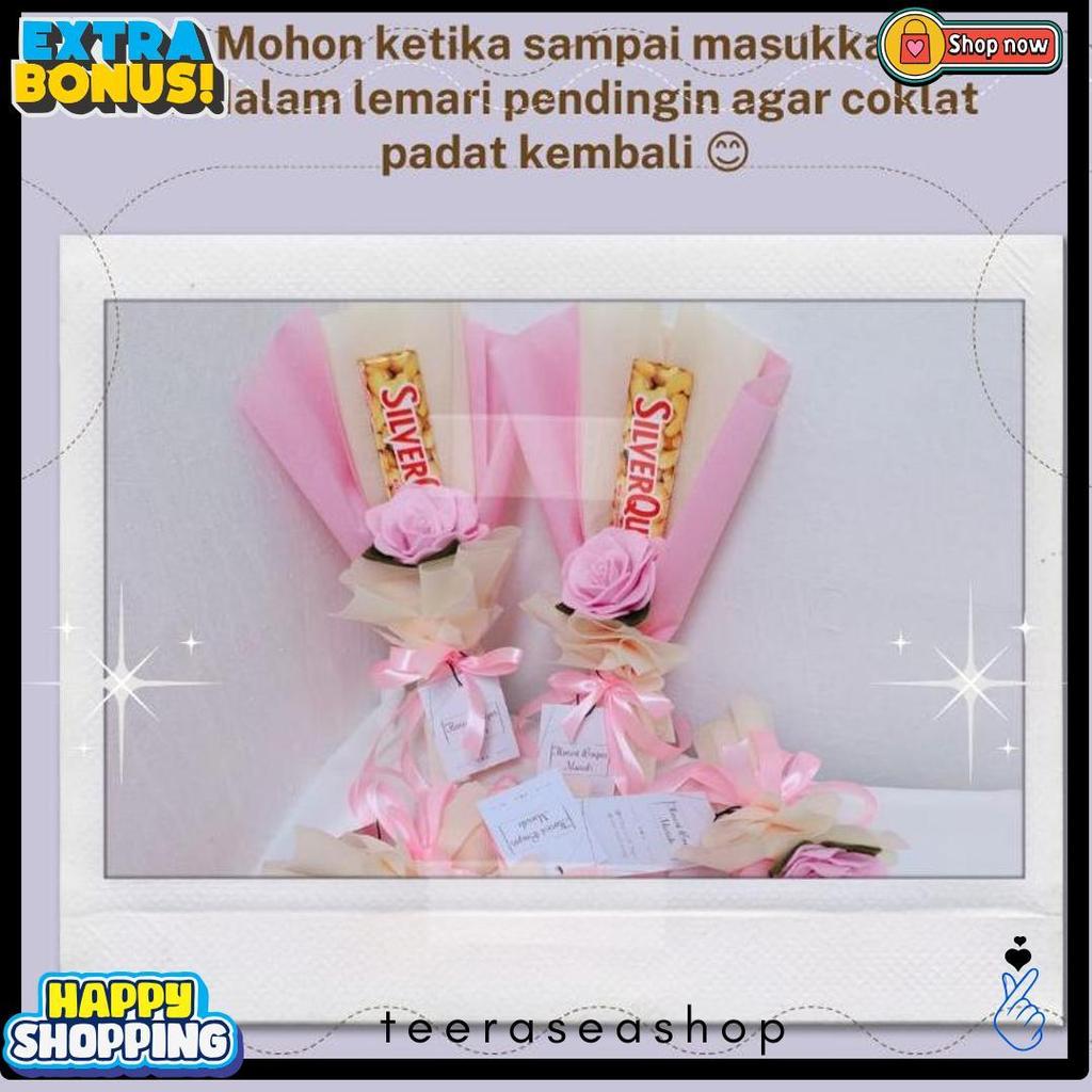 Silverqueen Kecil Bucket Coklat Mini Hadiah Valentine