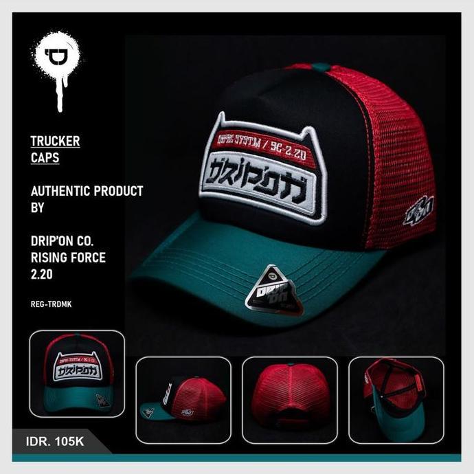 Dripon Trucker Hat Dewasa Topi Jaring Pria Distro Proshop Dloozy Official Succesor