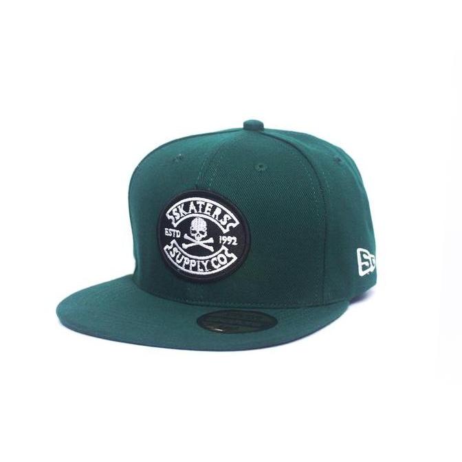TOPI SNAPBACK SKATERS VL014 HIJAU TUA