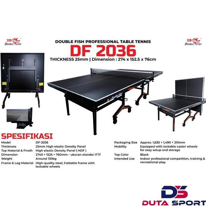 Meja Pingpong Tenis Meja DOUBLE FISH 2036