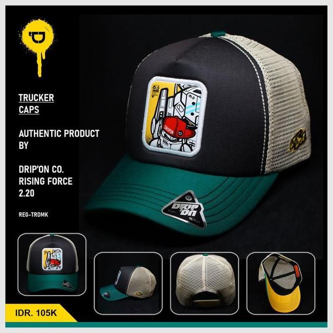 Topi Jaring Dripon Pria Dewasa Distro Trucker Hat Proshop Dloozy Official 016