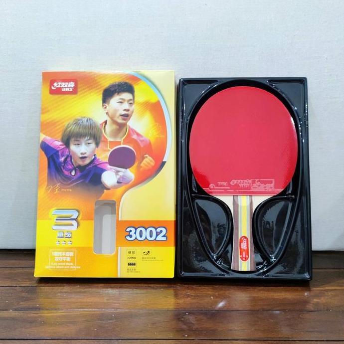 Bet Pingpong DHS R 3002 - Bet Tenis Meja DHS 3002 - Bat ping pong DHS