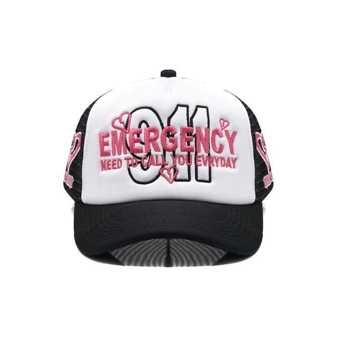 Marcher.ltd Trucker Hat Gency Black /Topi Jaring Hitam /Topi Pria Wanita