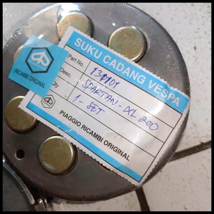 BEST DEAL KOPLING SET VESPA SPARTAN EXCEL 200 GIGI 23 PER 7 KOPLING GEDE RICAMBI 