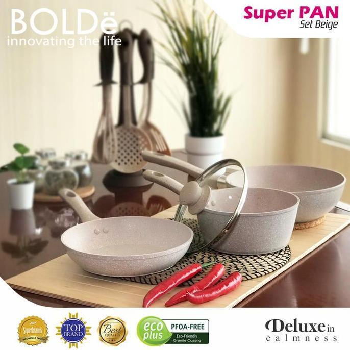 BOLDe Super Pan Set Beige