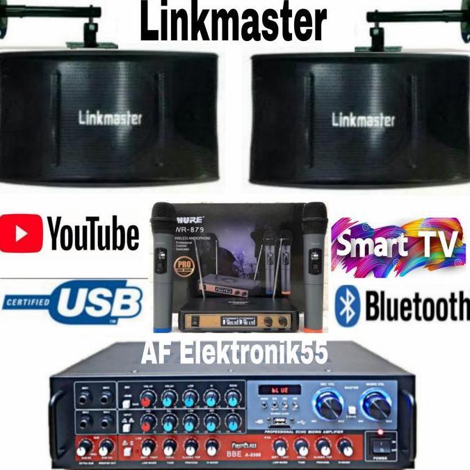 Paket Sound Karaoke Speaker Linkmaster 10" Terlaris