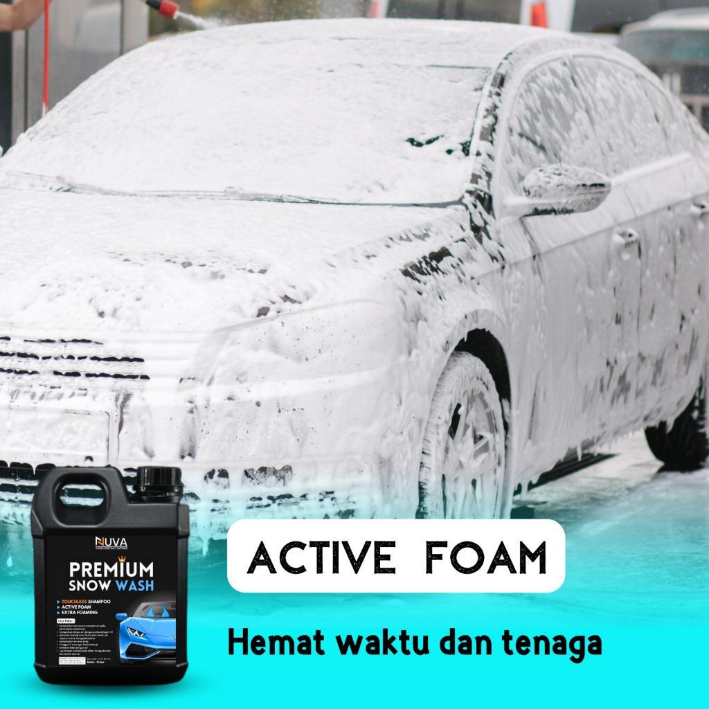 Nuva - Touchless Snow Wash  Premium Car Motorcycle Shampoo || Shampoo Mobil Dan Motor Touchless